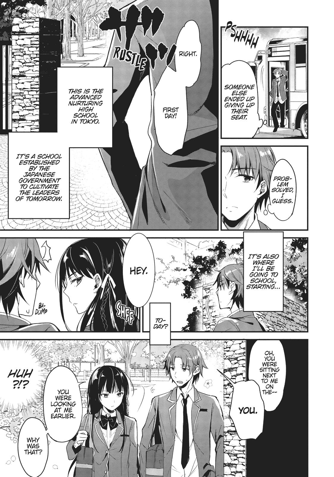 Read Classroom of the Elite Manga Online