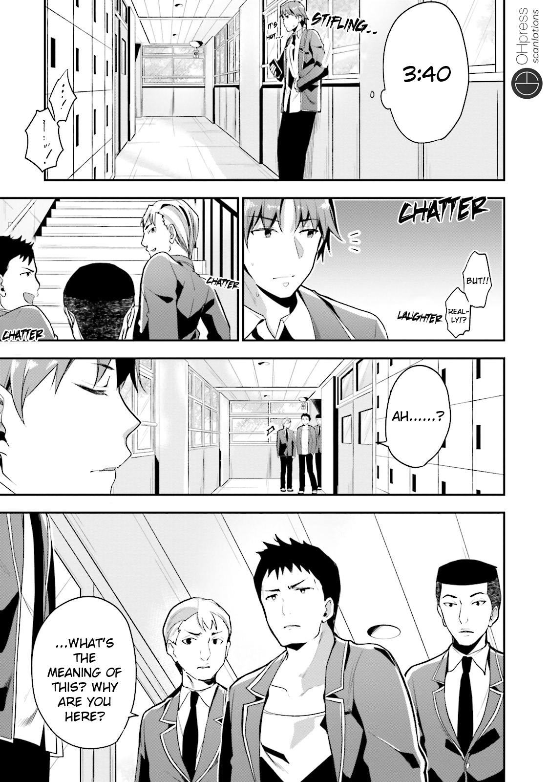 Read Classroom of the Elite Manga Online