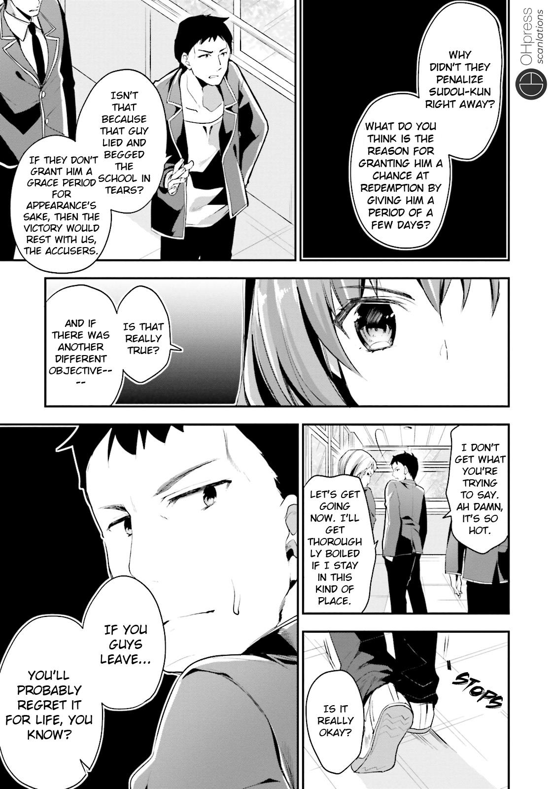 Read Classroom of the Elite Manga Online