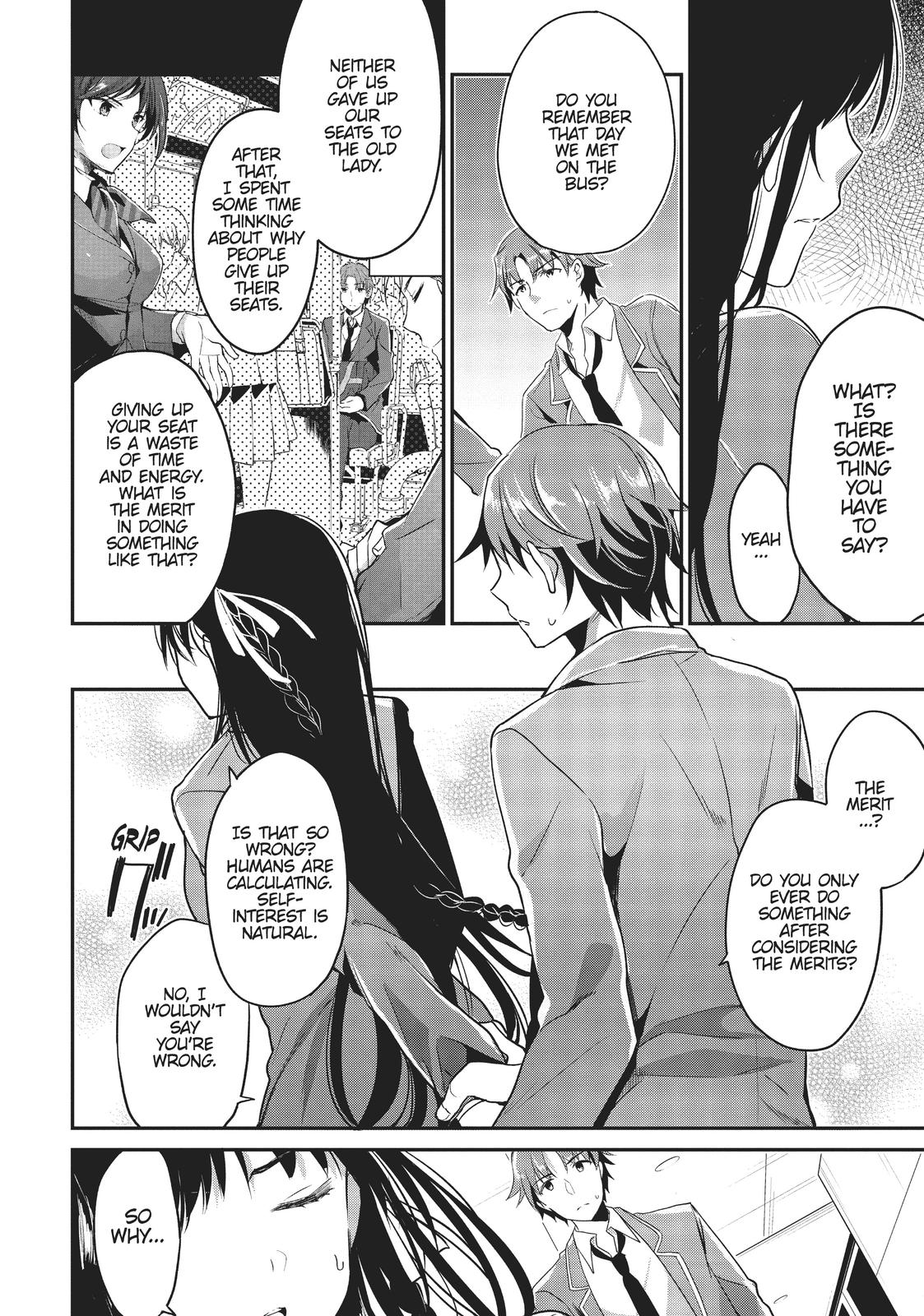 Read Classroom of the Elite Manga Online