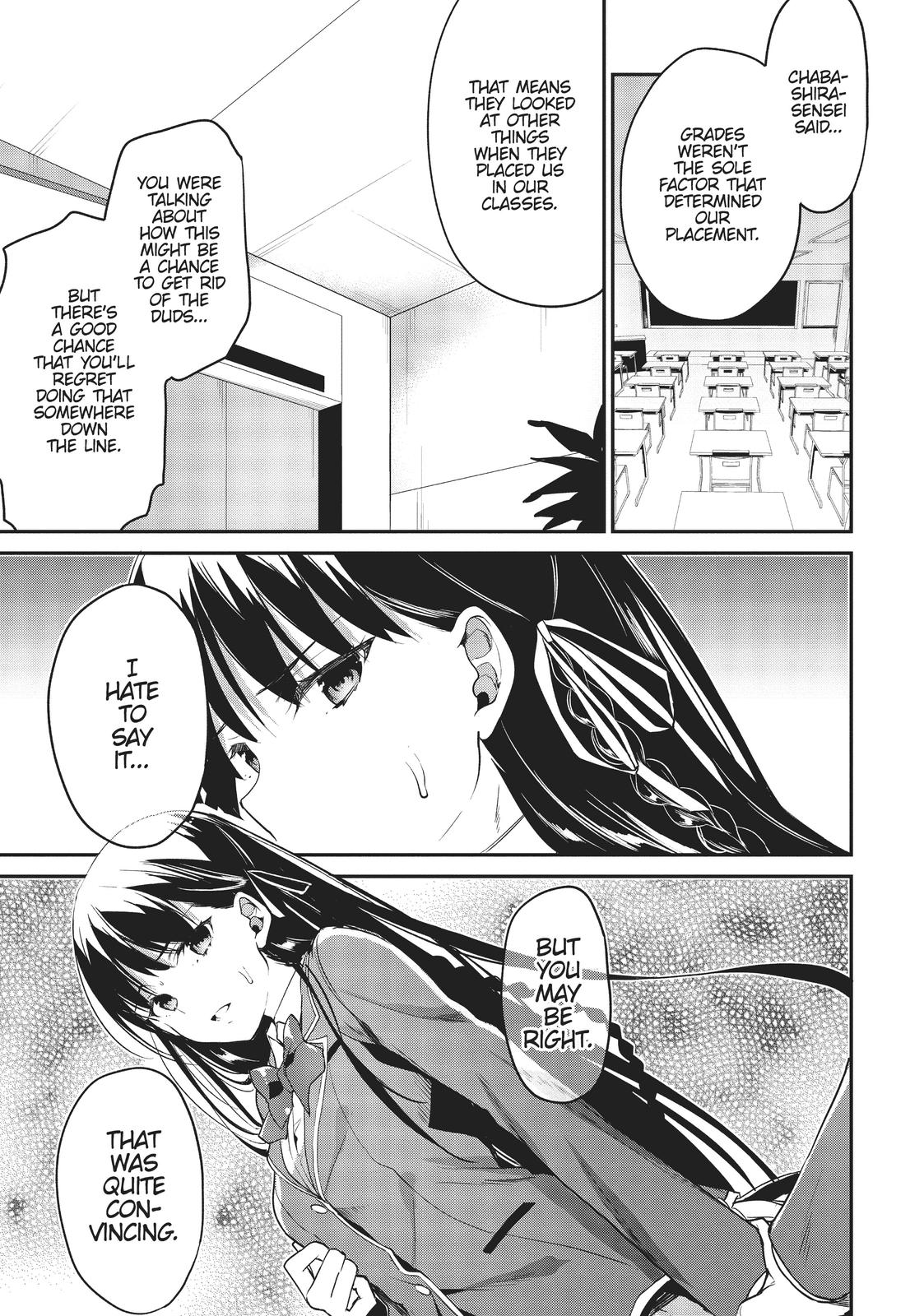 Read Classroom of the Elite Manga Online