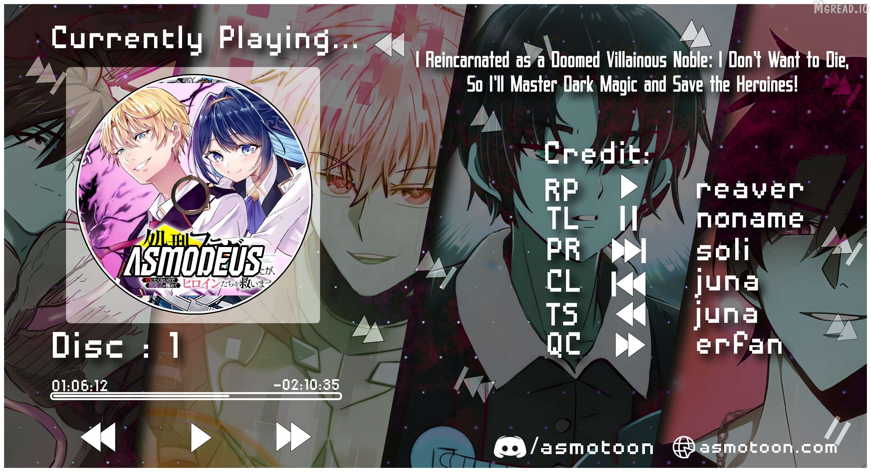 Read I Reincarnated as a Doomed Villainous Noble I Don’t Want to Die, So I’ll Master Dark Magic and Save the Heroines Manga Online