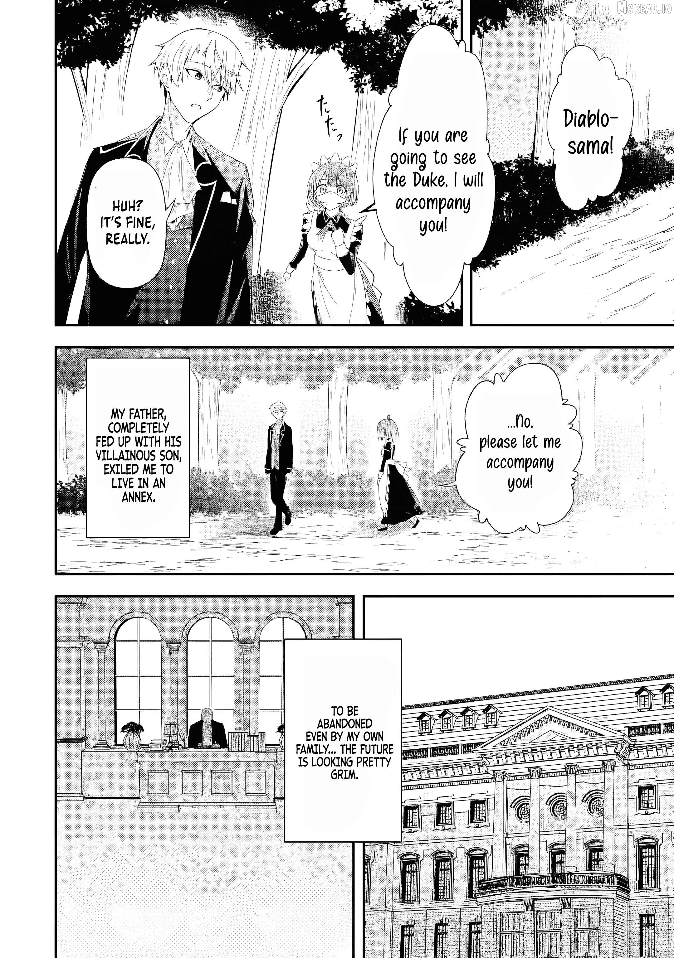 Read I Reincarnated as a Doomed Villainous Noble I Don’t Want to Die, So I’ll Master Dark Magic and Save the Heroines Manga Online