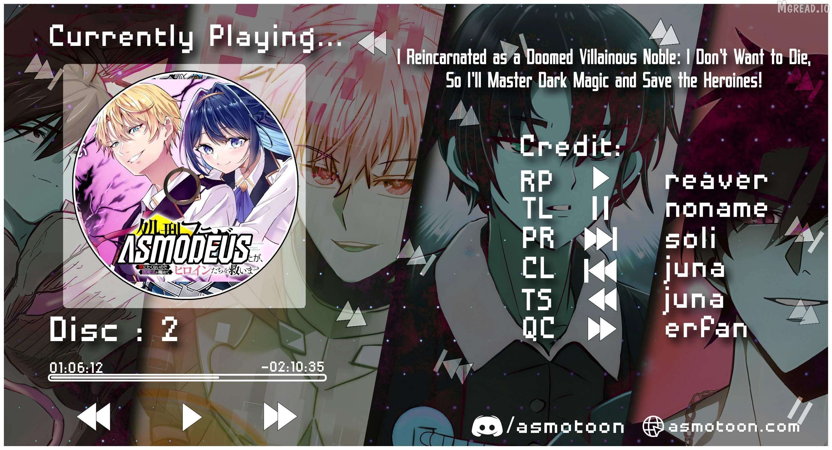 Read I Reincarnated as a Doomed Villainous Noble I Don’t Want to Die, So I’ll Master Dark Magic and Save the Heroines Manga Online