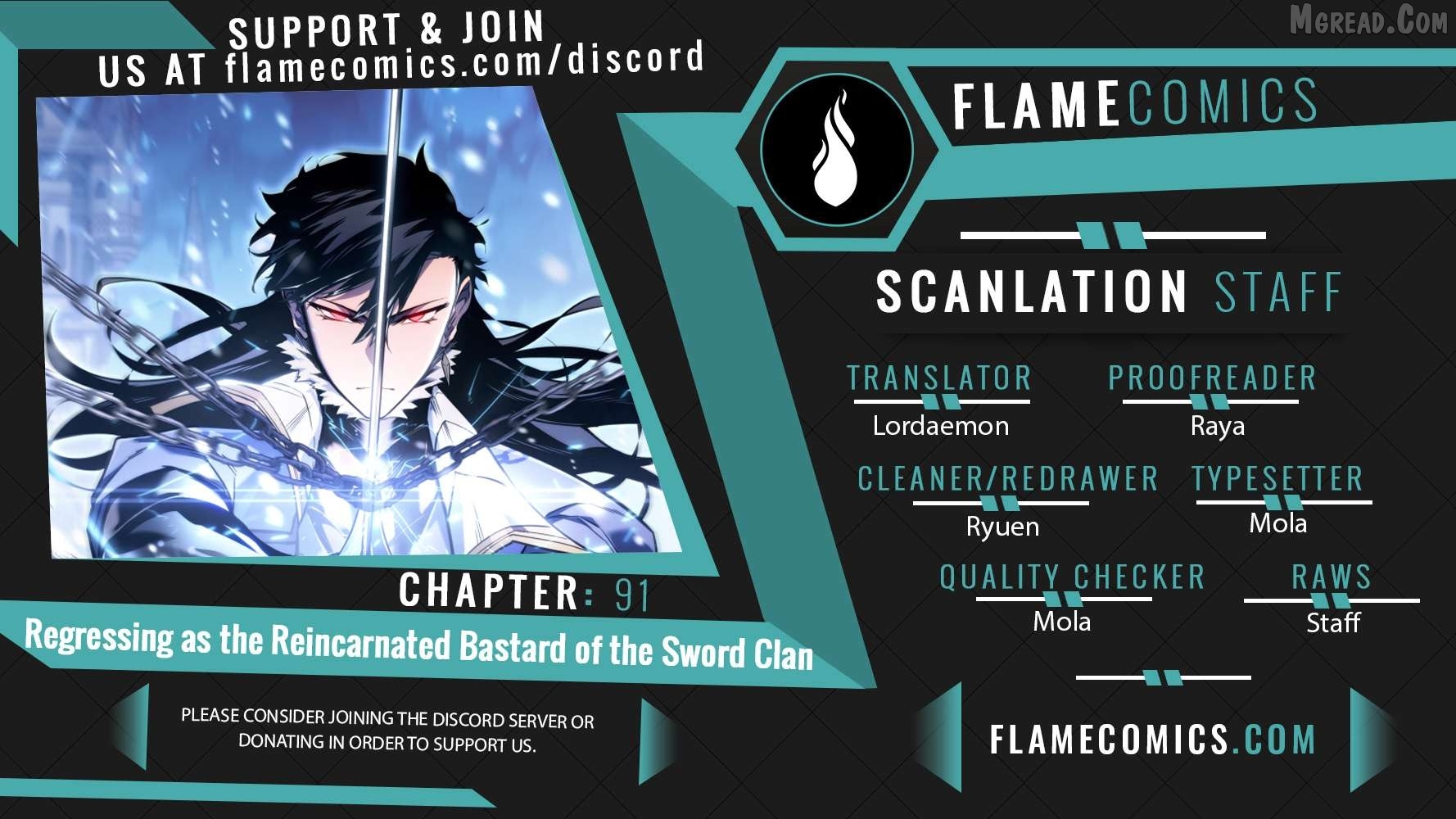 Read Regressing as the Reincarnated Bastard of the Sword Clan Manga Online