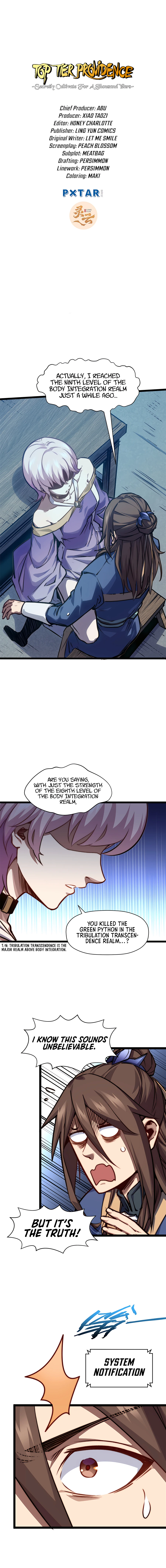 Read Top Tier Providence Manga Online