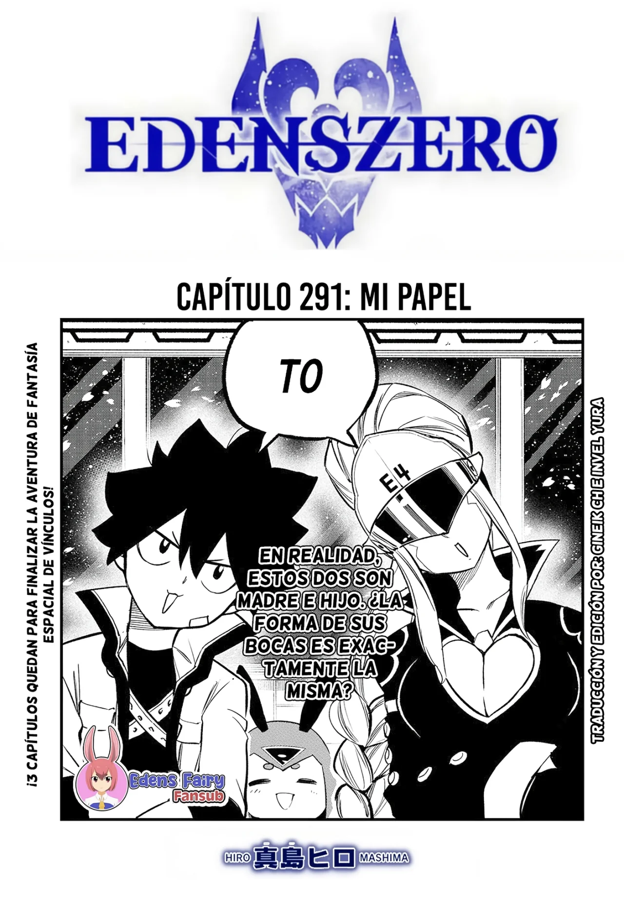 Read Eden's Zero ES Manga Online