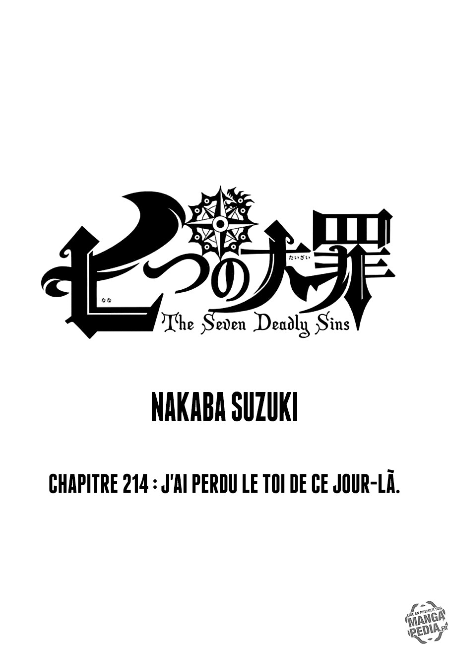 Read Seven Deadly Sins FR Manga Online