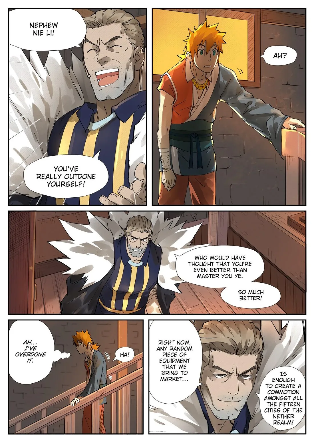 Read Tales of Demons And Gods FR Manga Online